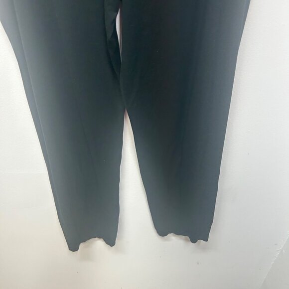 J. Jill Wearever Slim Leg Black Knit pull on comfort Pants XL - Picture 10 of 12